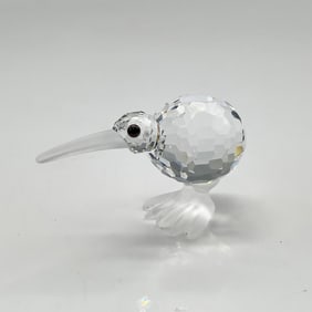 Swarovski Silver Crystal Figurine, Kiwi Bird
