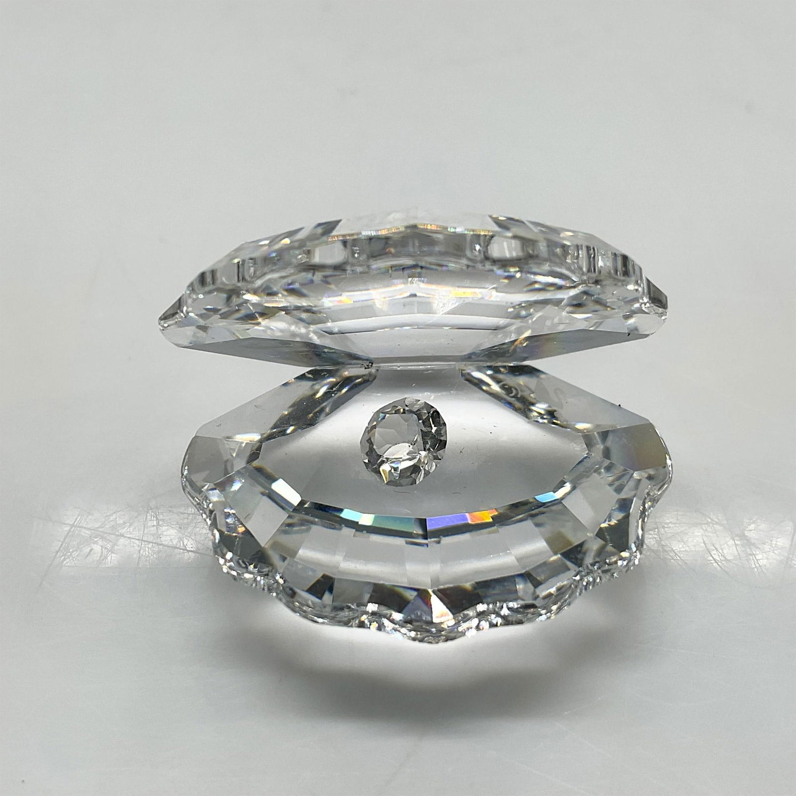 Swarovski Silver Crystal Figurine, Shell (1 of 4)
