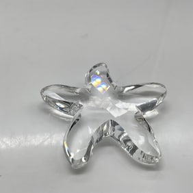 Swarovski Silver Crystal Figurine, Starfish