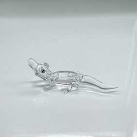 Swarovski Crystal Figurine, Alligator
