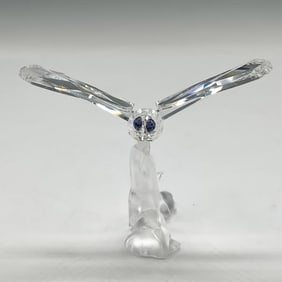 Swarovski Silver Crystal Figurine, Dragonfly