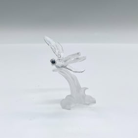 Swarovski Silver Crystal Figurine, Dragonfly