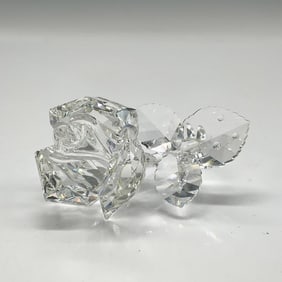 Swarovski Silver Crystal Figurine, The Rose