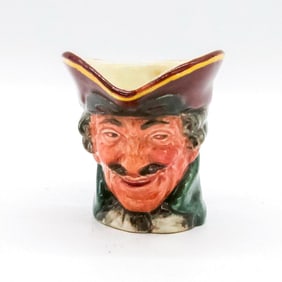 Dick Turpin D6128 (Pistol Handle) - Mini - Royal Doulton Character Jug