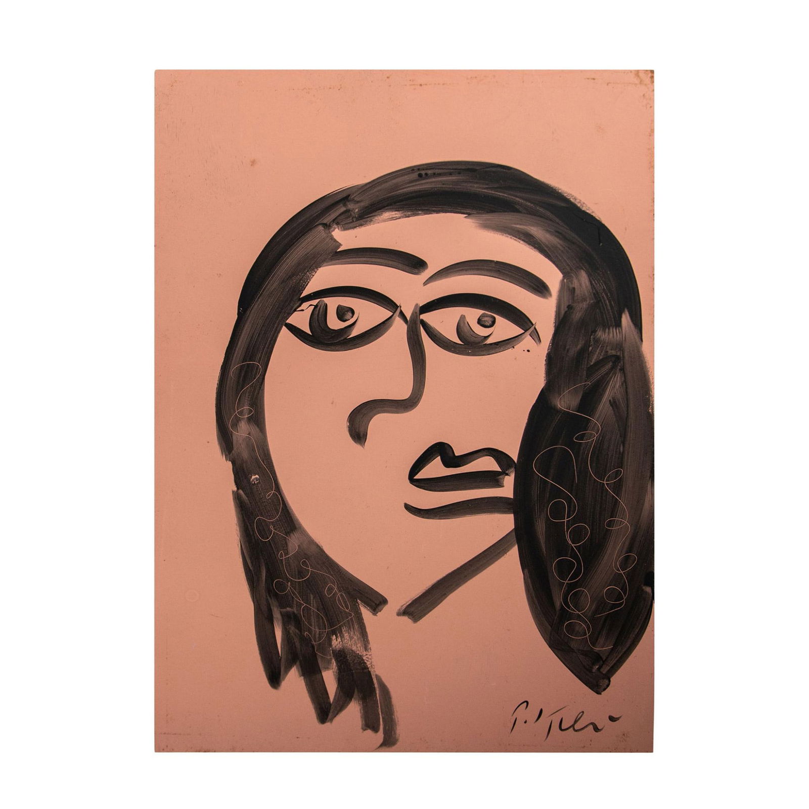 Peter Keil (German, b.1942) Large Oil Painting on Board (1 of 4)