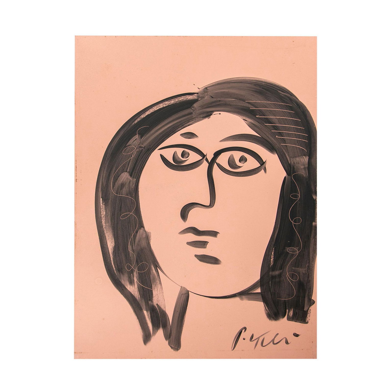 Peter Keil (German, b.1942) Large Oil Painting on Board (1 of 4)