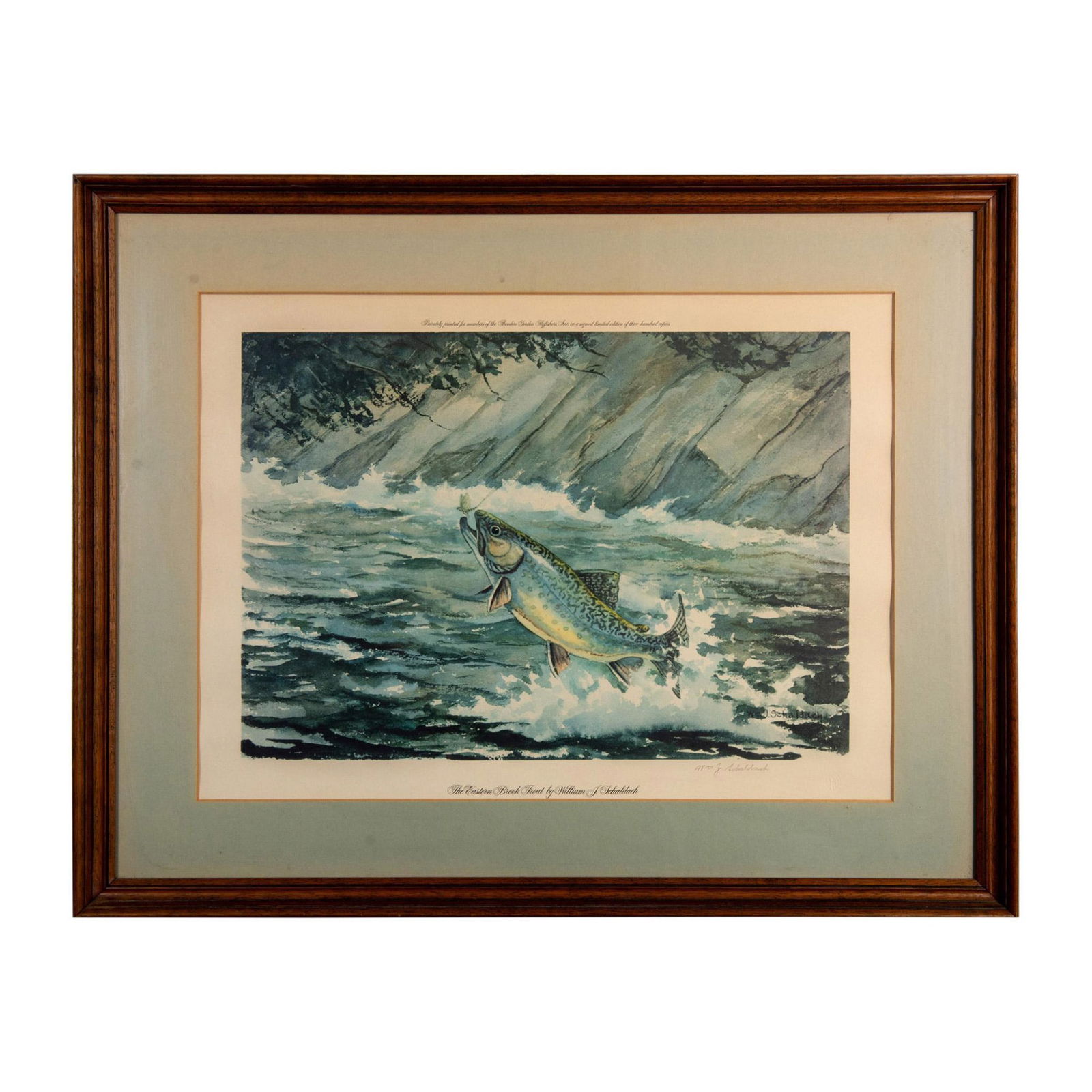 William J. Schaldach (American) Lithograph Print, Signed (1 of 6)