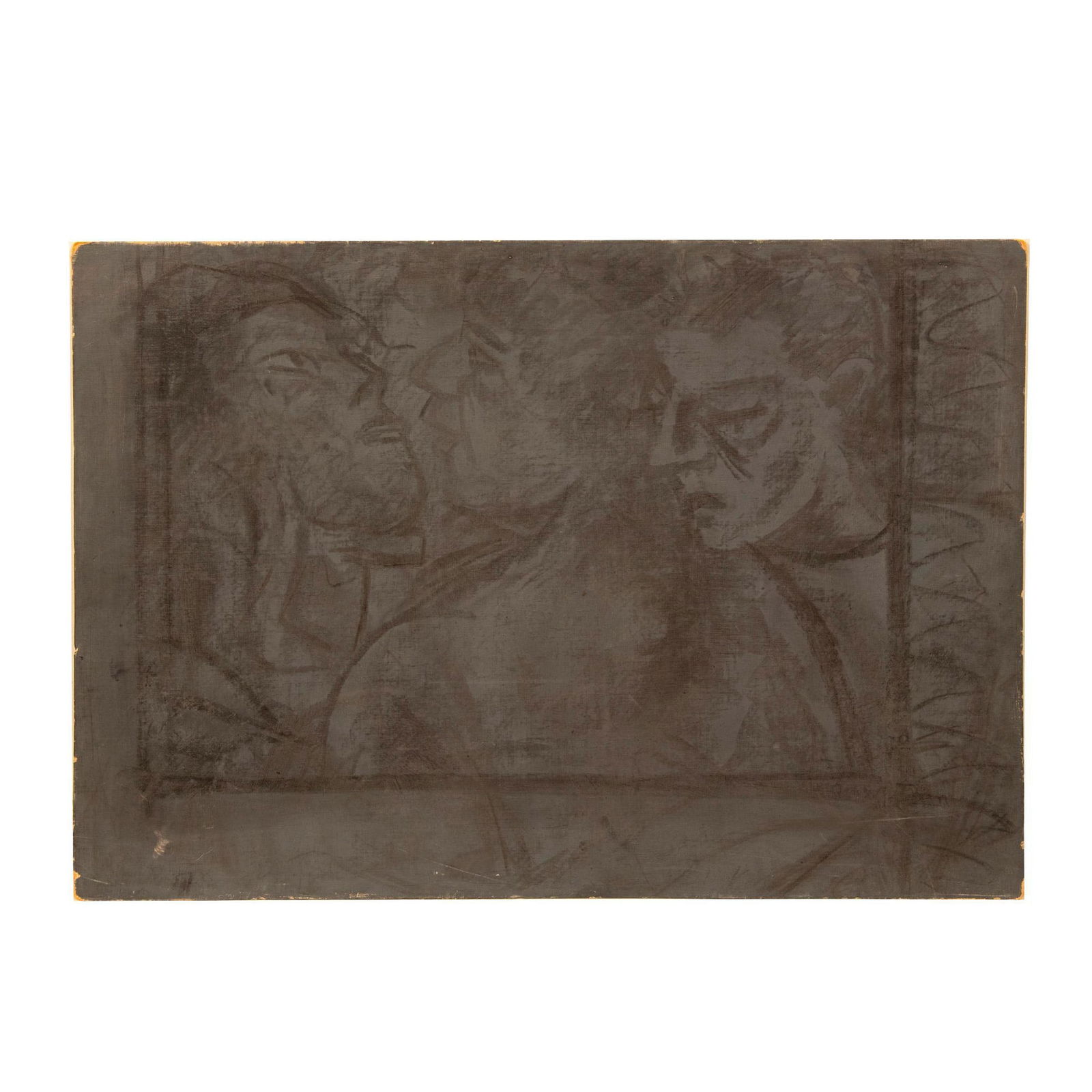 Enrico Allimandi, Original Oil on Board, Confrero (1 of 4)