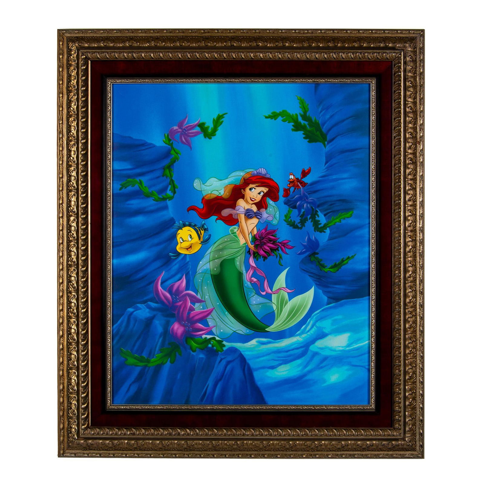 Disney Ariel Little Mermaid Framed Celluloid Poster (1 of 5)