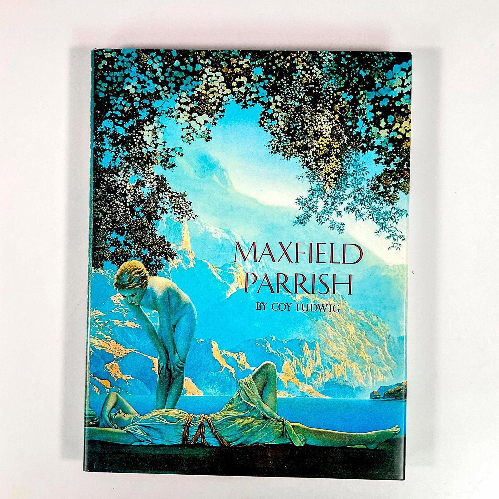 1st Edition Maxfield Parrish Book: 221-page hardcover book on the artistic contributions of Max Parrish. Book includes photos, descriptions and date of issue. Includes paper pamphlet Price and Identification Guide. Artist: Coy Ludwig I