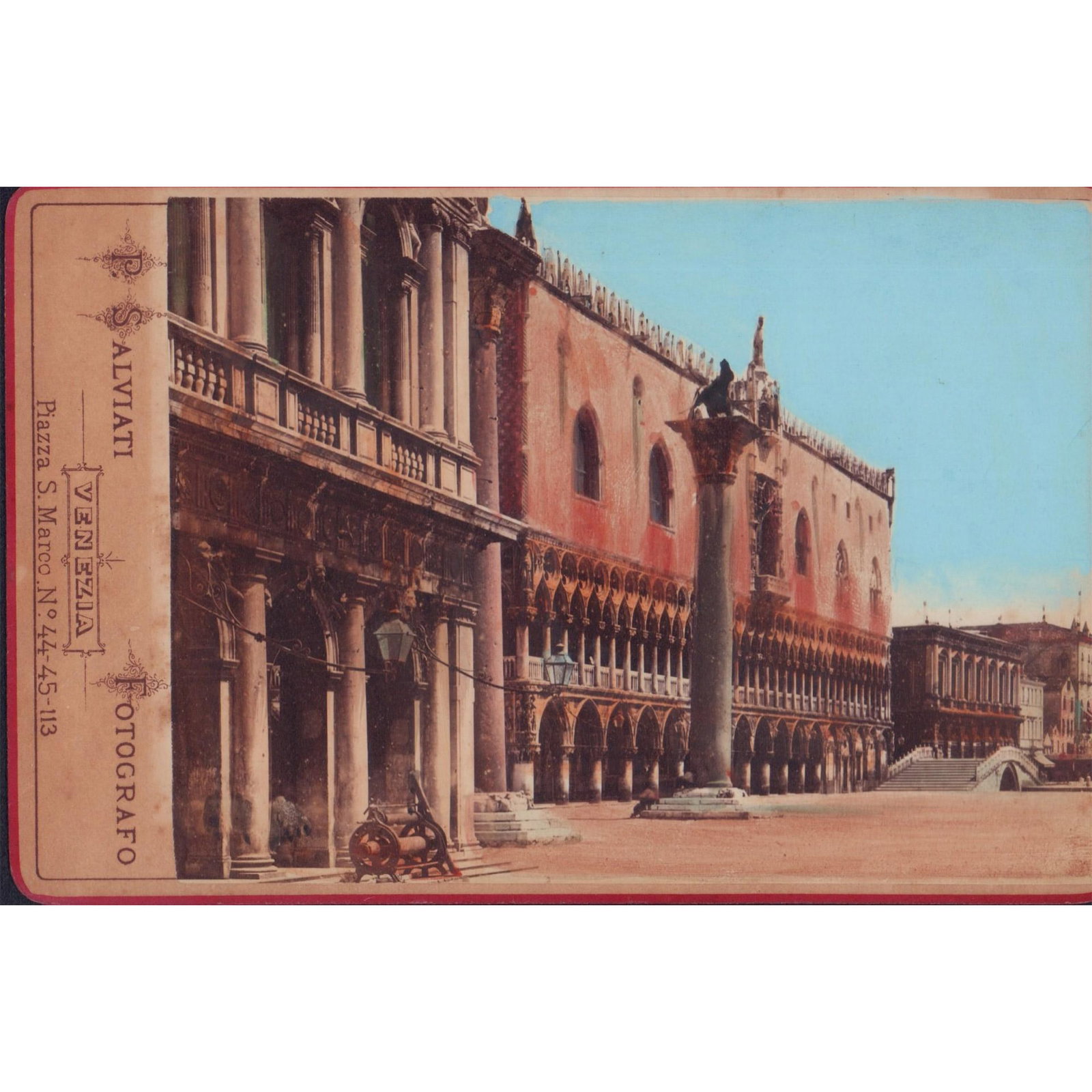 Paolo Salviati, Hand Colored Albumen Photographs Venice (1 of 2)