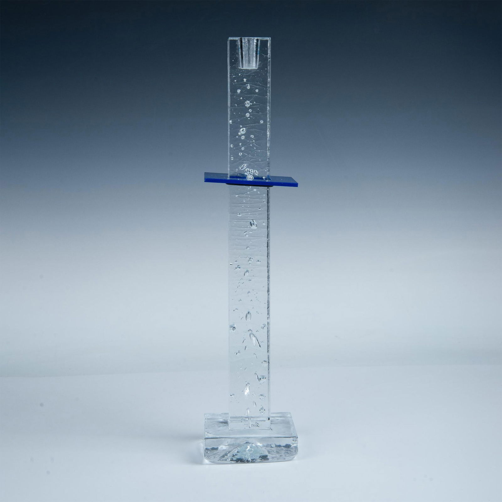 Kosta Boda Crystal Candle Holder, Tower Large (1 of 7)