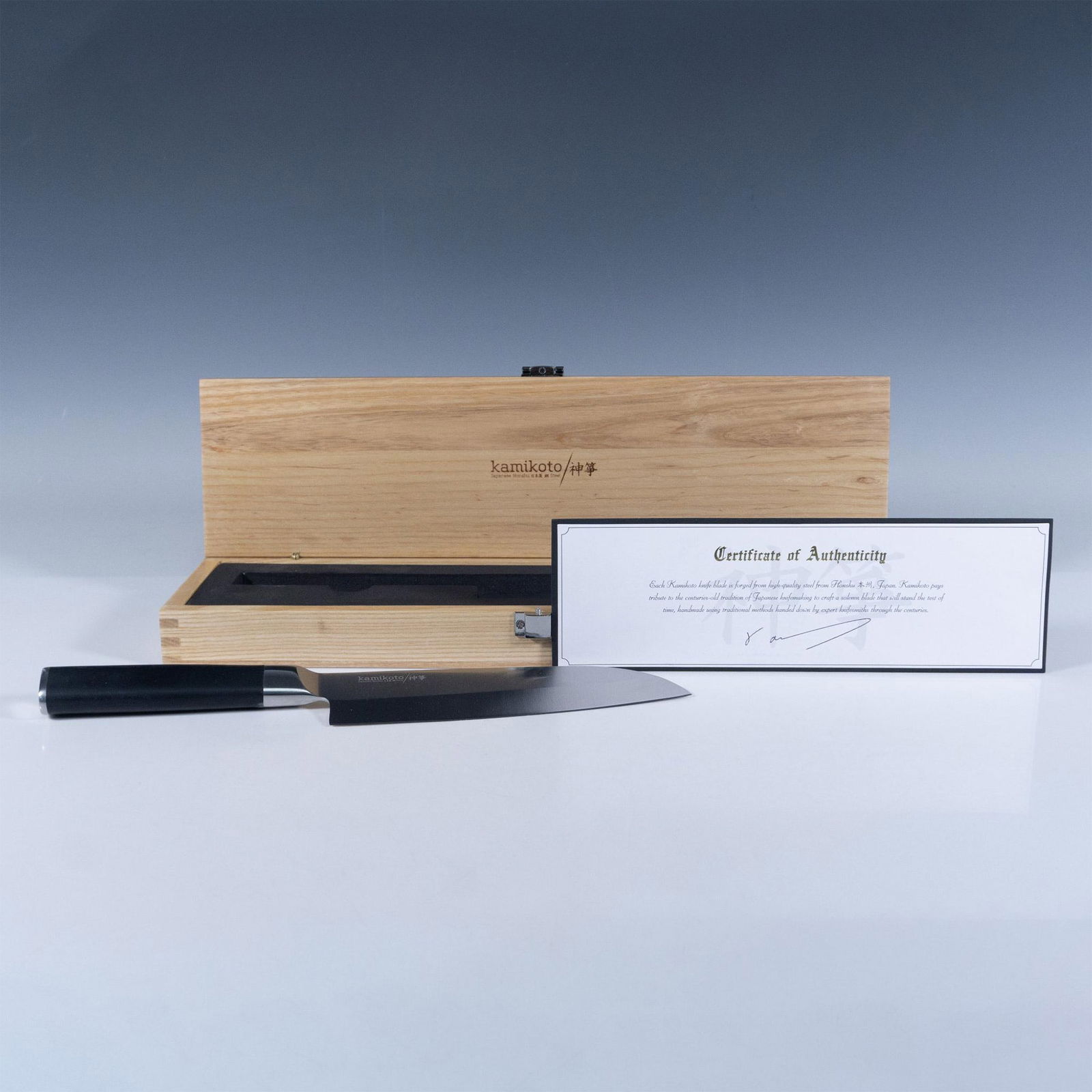 Kamikoto 7inch Santoku Knife Auction