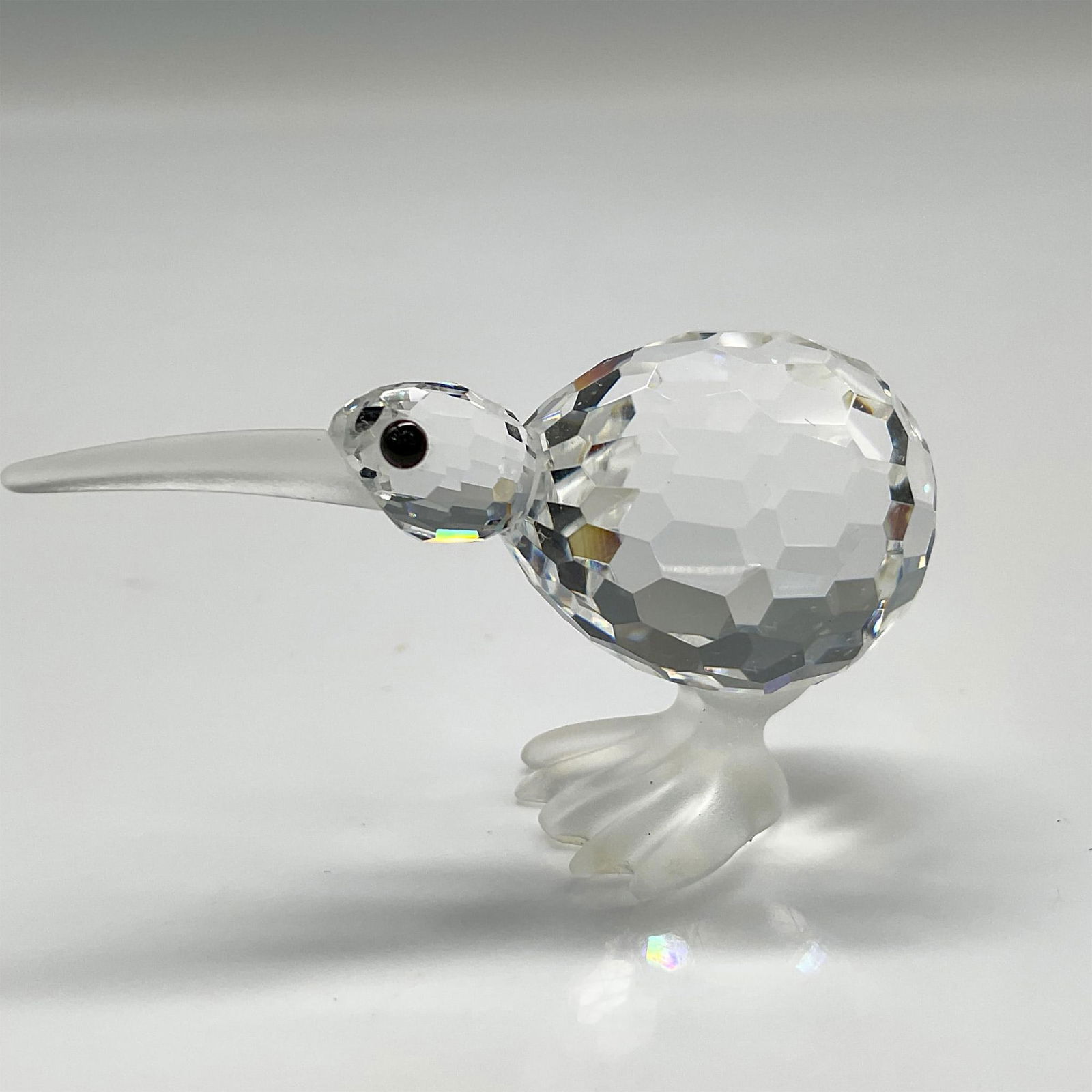 Swarovski Silver Crystal Figurine, Kiwi Bird (1 of 4)