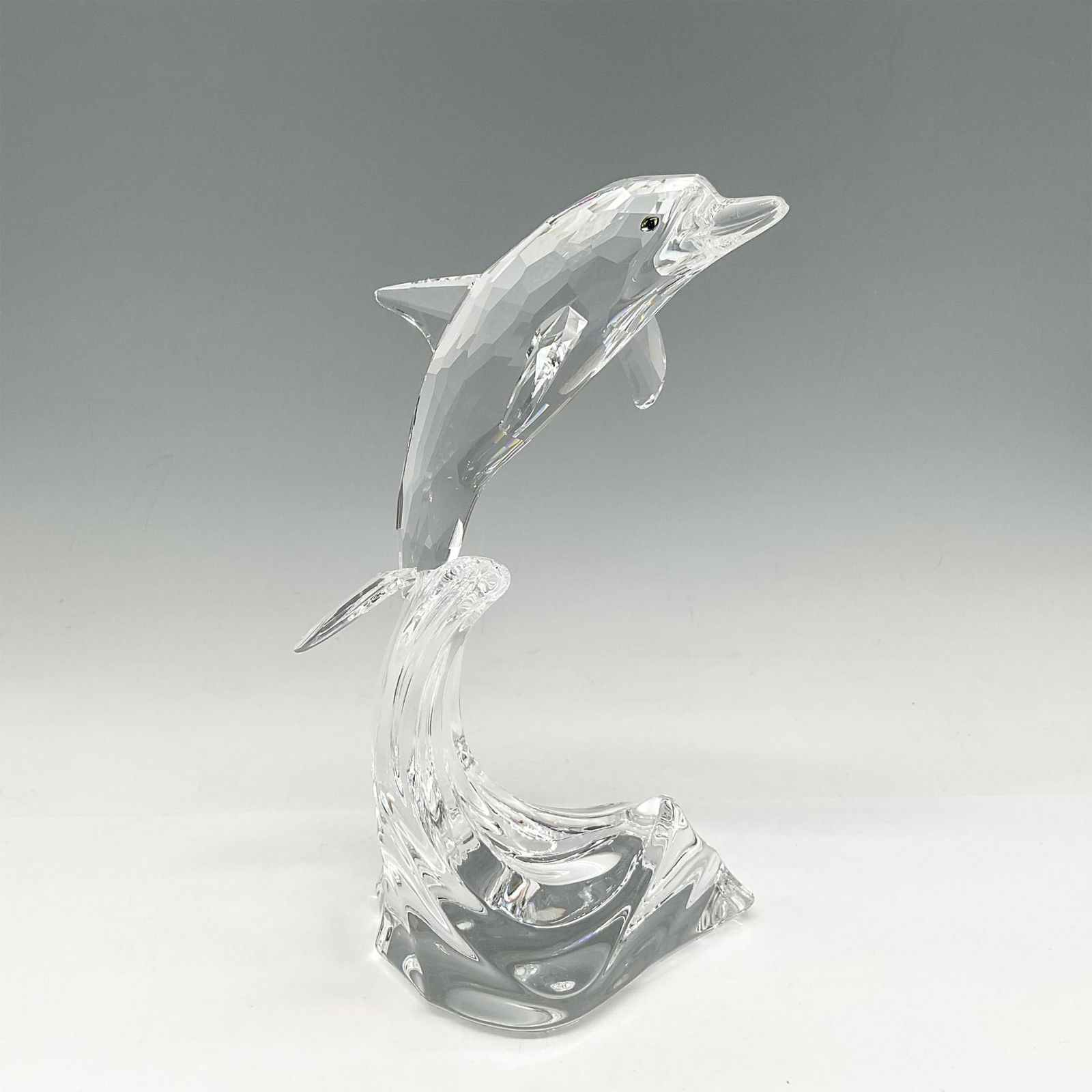 Swarovski Silver Crystal Figurine, Dolphin Maxi (1 of 4)