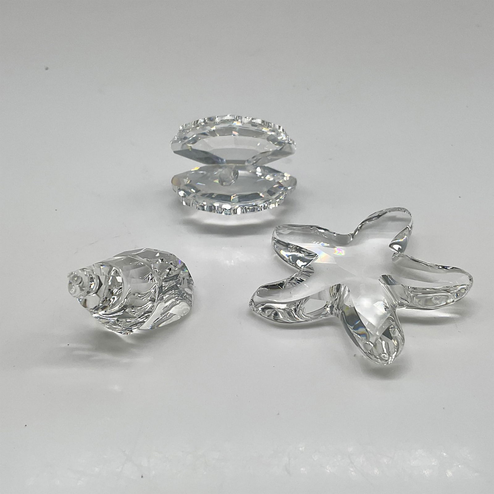 Swarovski Silver Crystal Figurines, Maritime Trio (1 of 3)