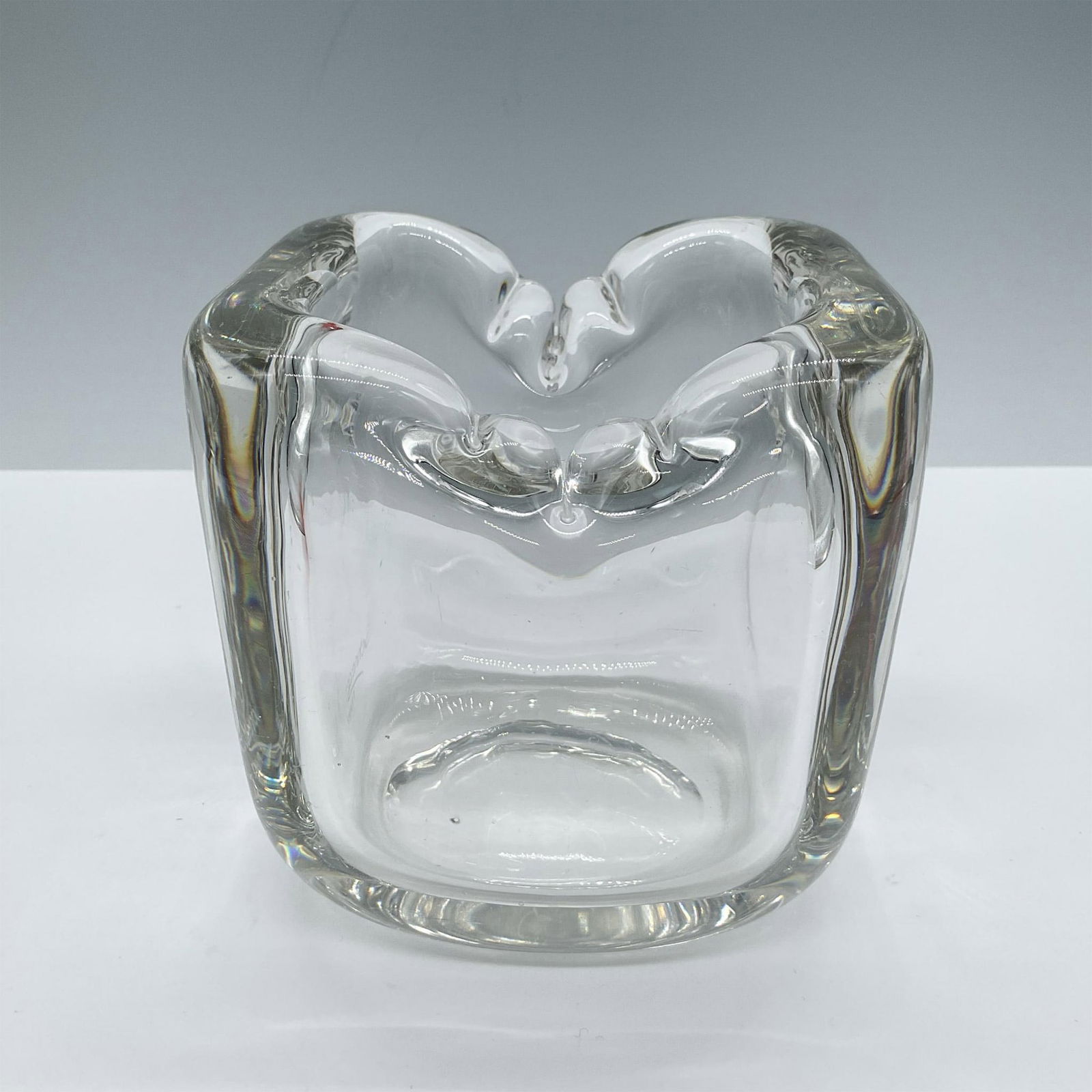 Schnaider Art Glass Square Vase (1 of 3)
