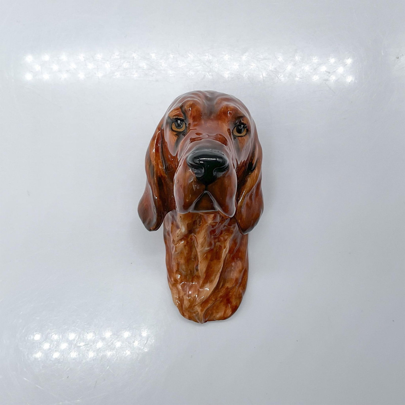 Royal Doulton Dogs Head Wall Mount, Irish Setter SK22 (1 of 4)