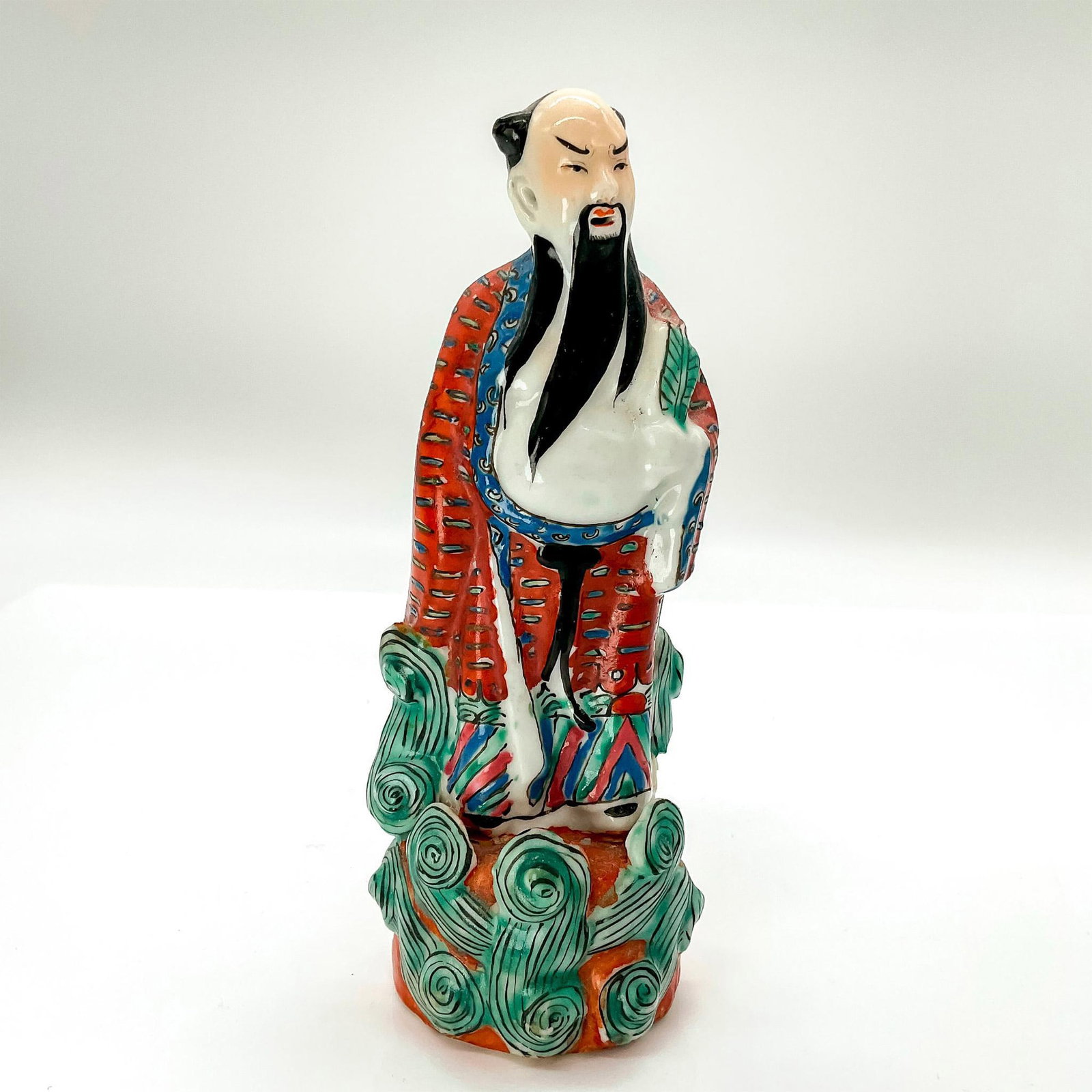 Chinese Ceramic Figurine, Zhongli Quan (1 of 5)