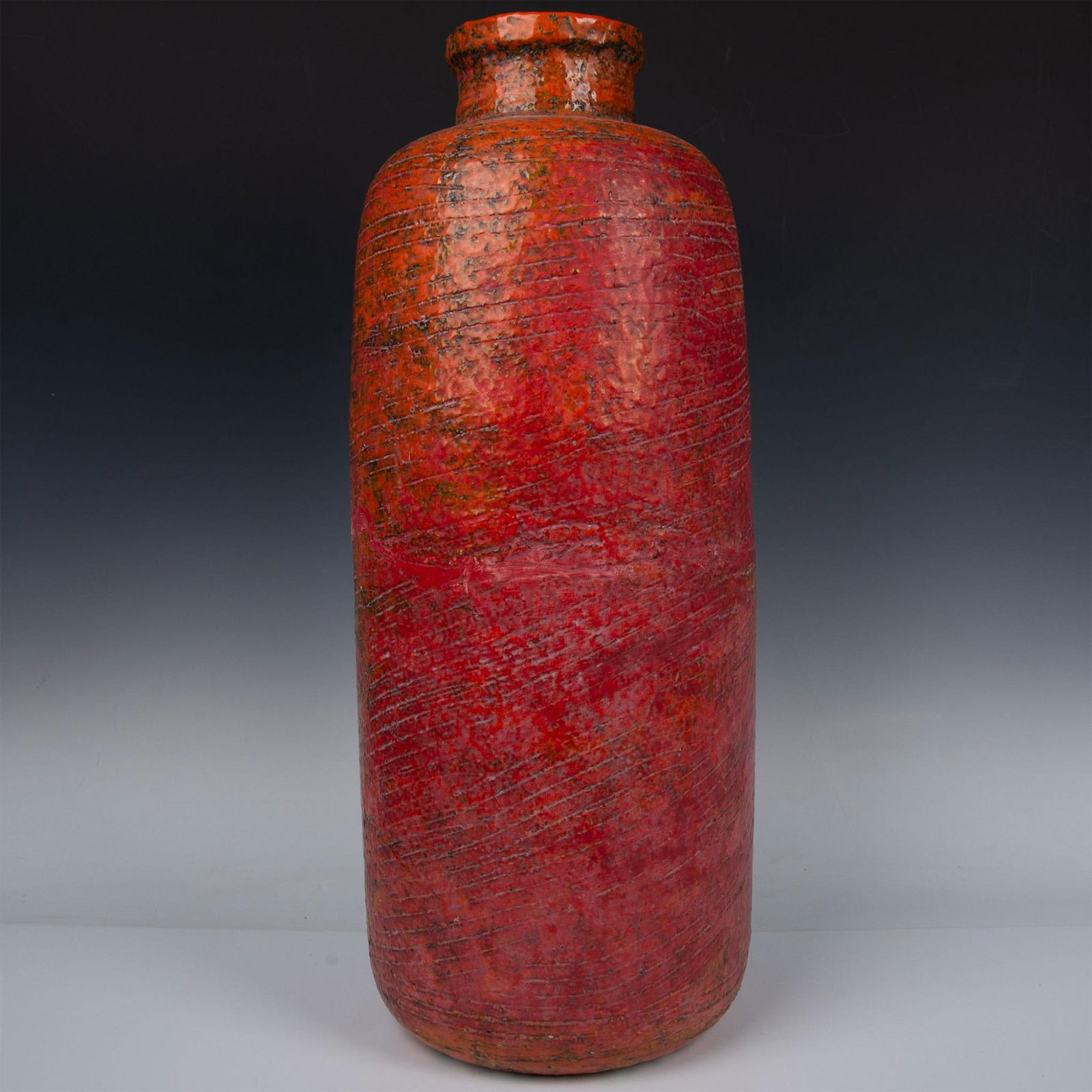 Midcentury Large Ceramic Floor Vase (1 of 4)