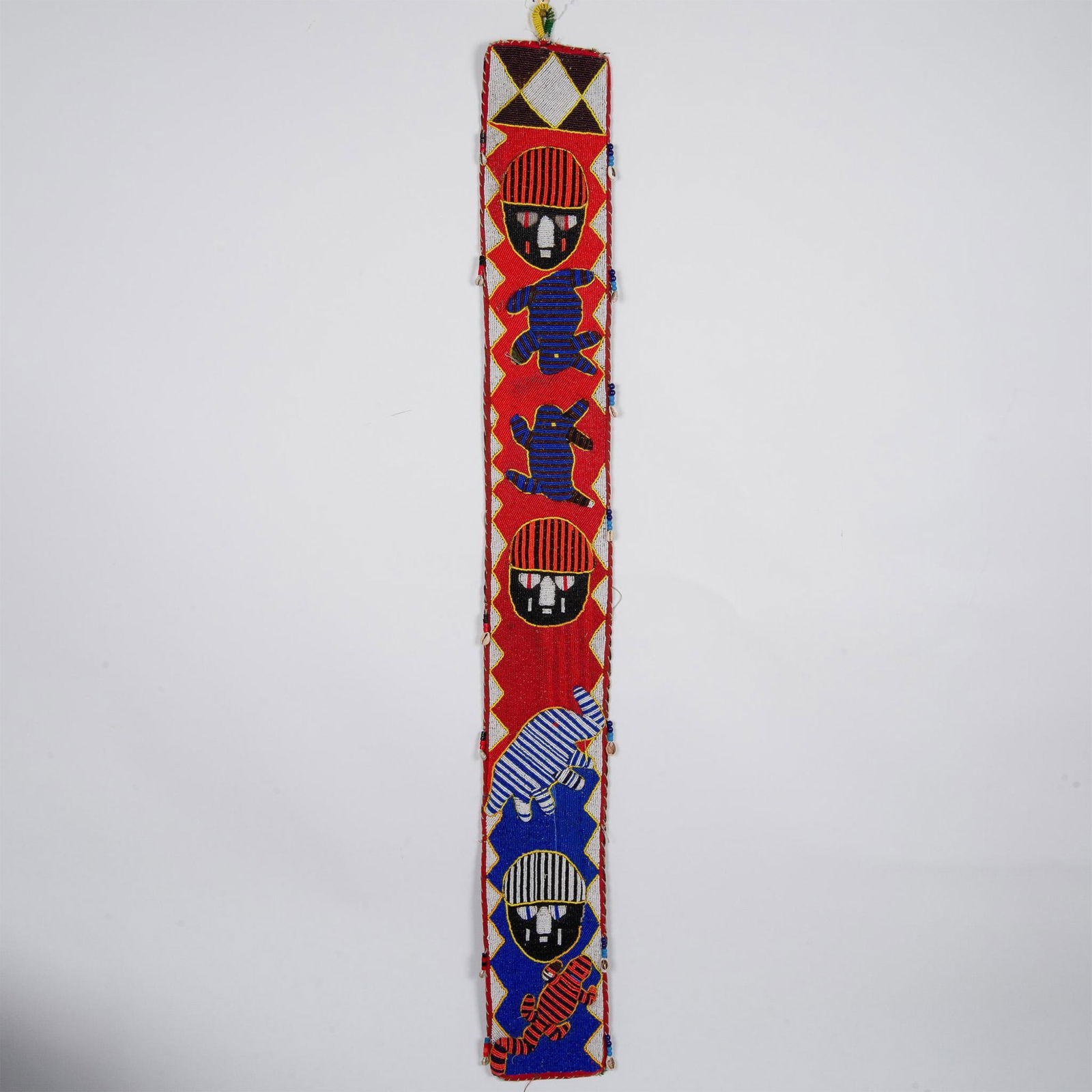 African Yoruba Tribe Beaded Diviner Sash (1 of 6)