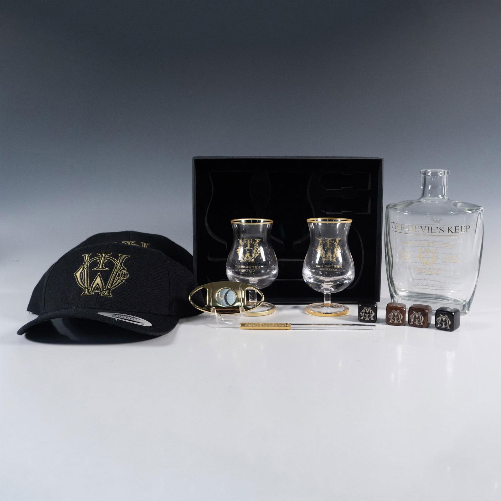 5pc The Craft Irish Whiskey Co. Tasting Set Grouping (1 of 2)