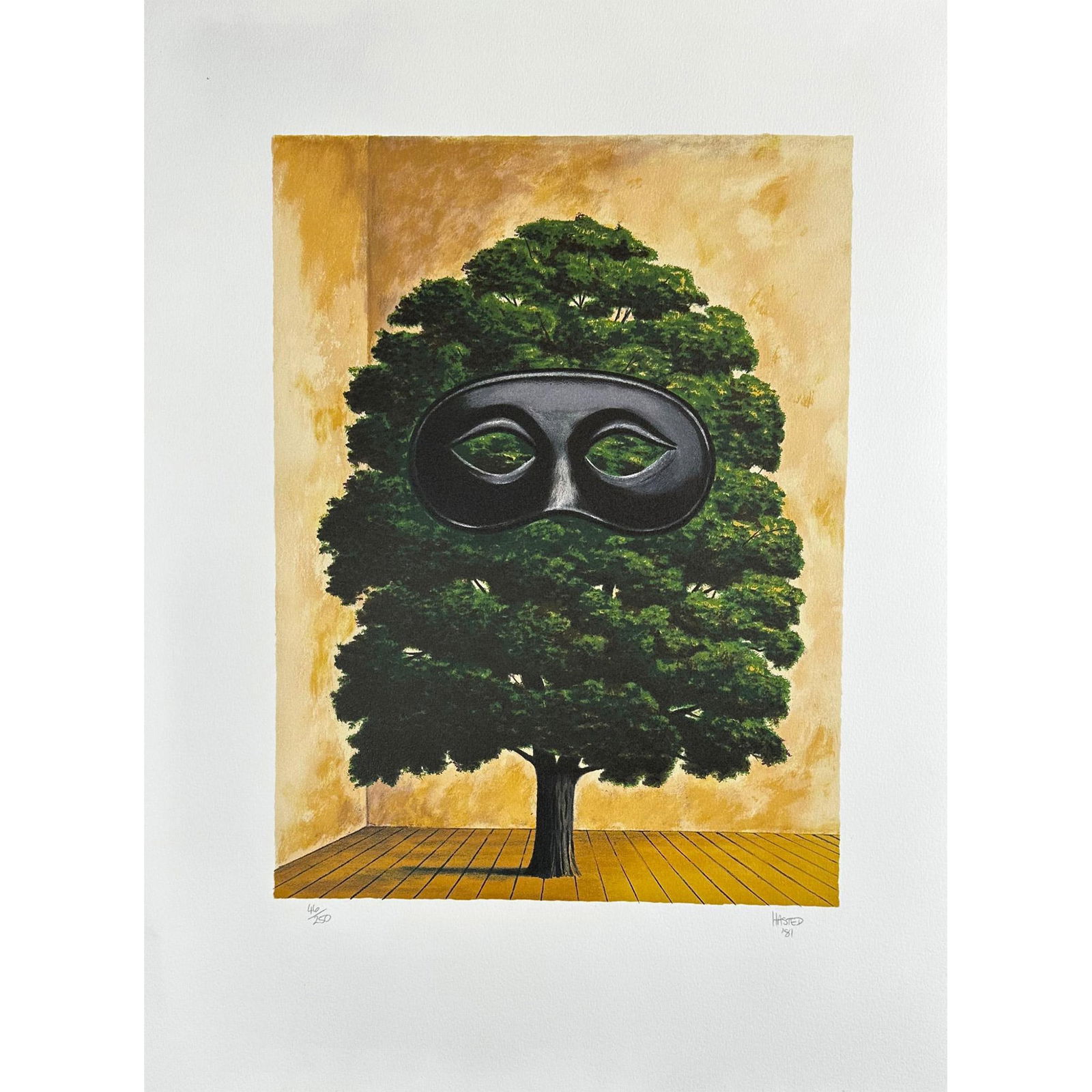 Michael Hasted (British 1945) Lithograph The Big Parade , Signed (1 of 4)