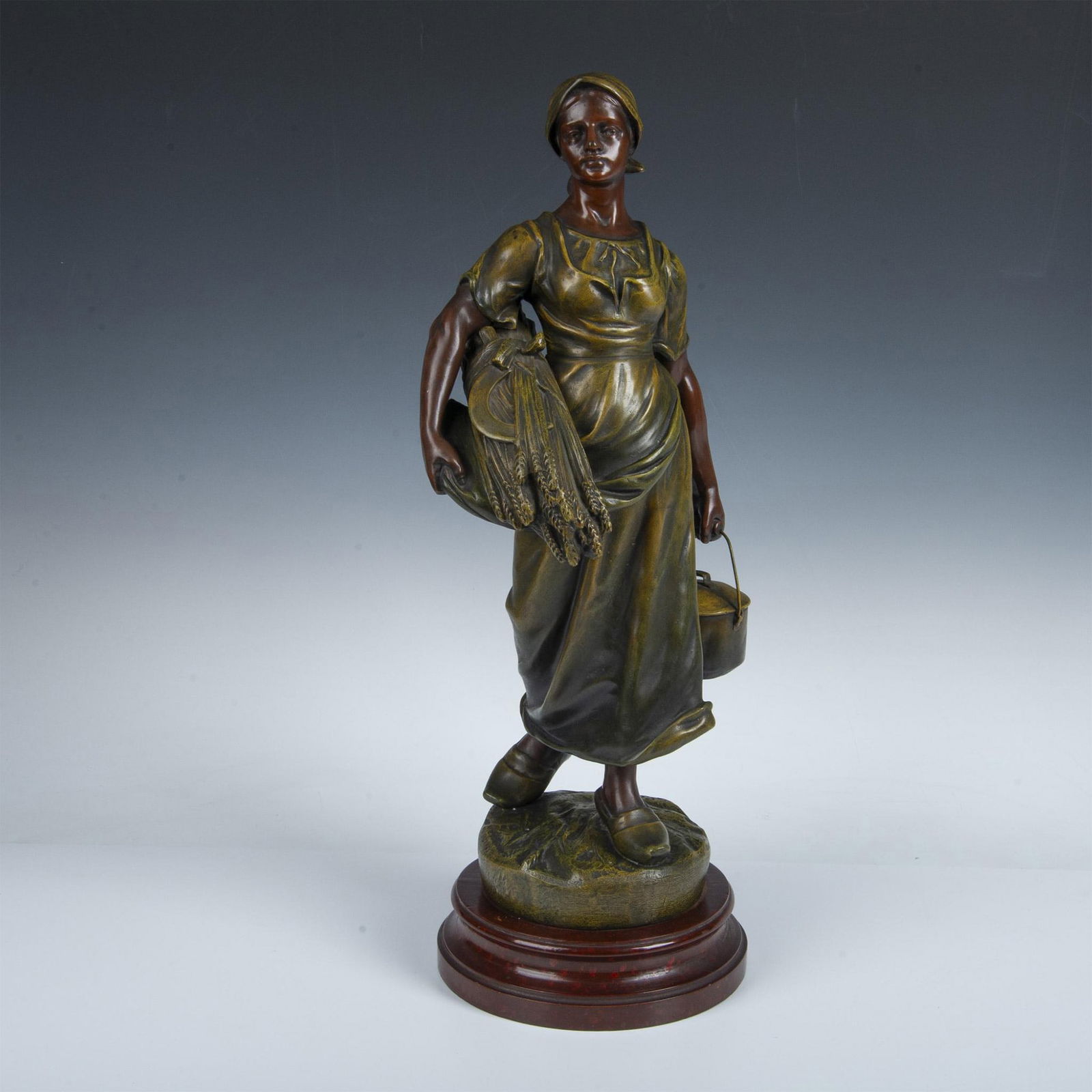 George Demange, Large Original Bronze Sculpture, Signed (1 of 5)