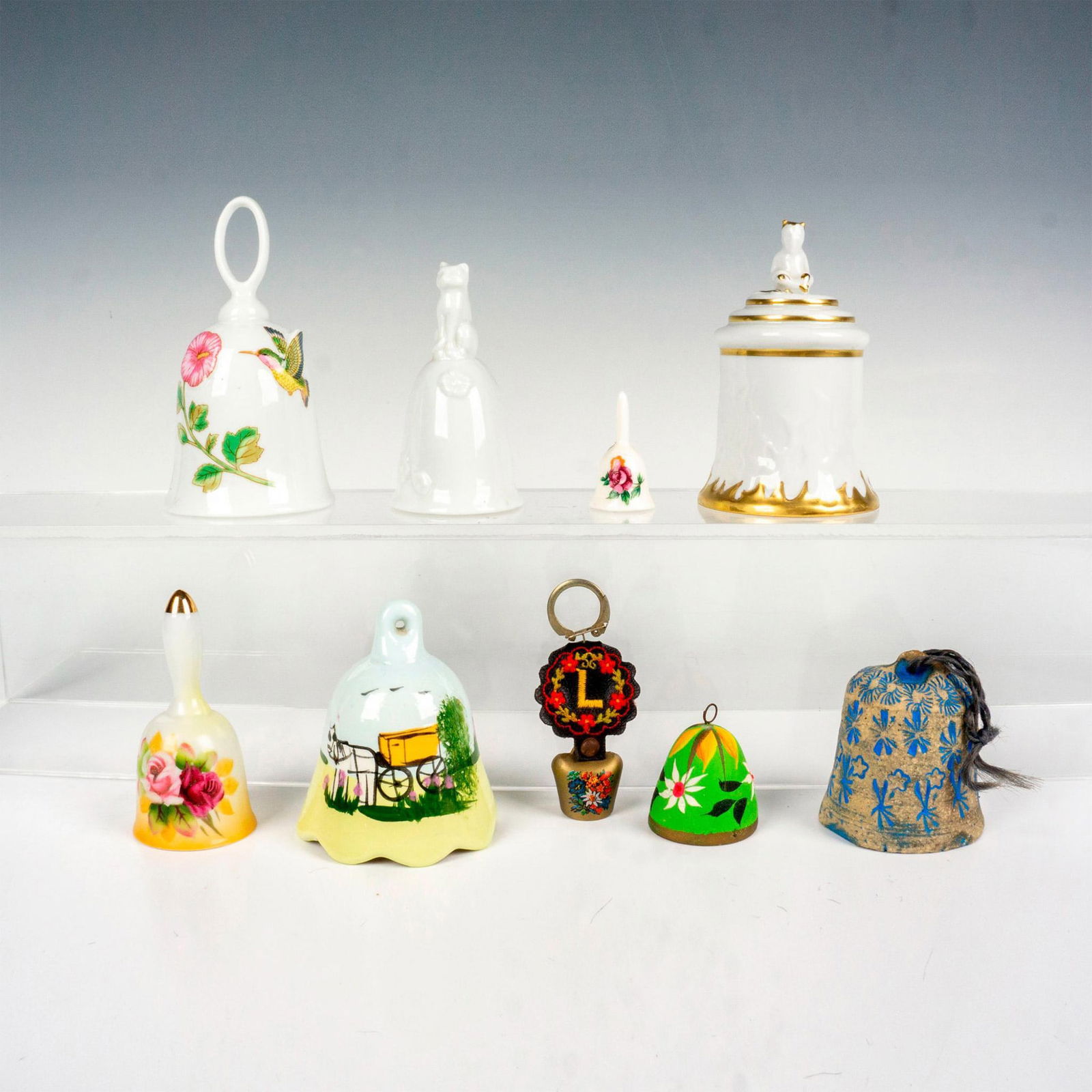 9pc Lot of Assorted Cute Vintage Bells (1 of 3)