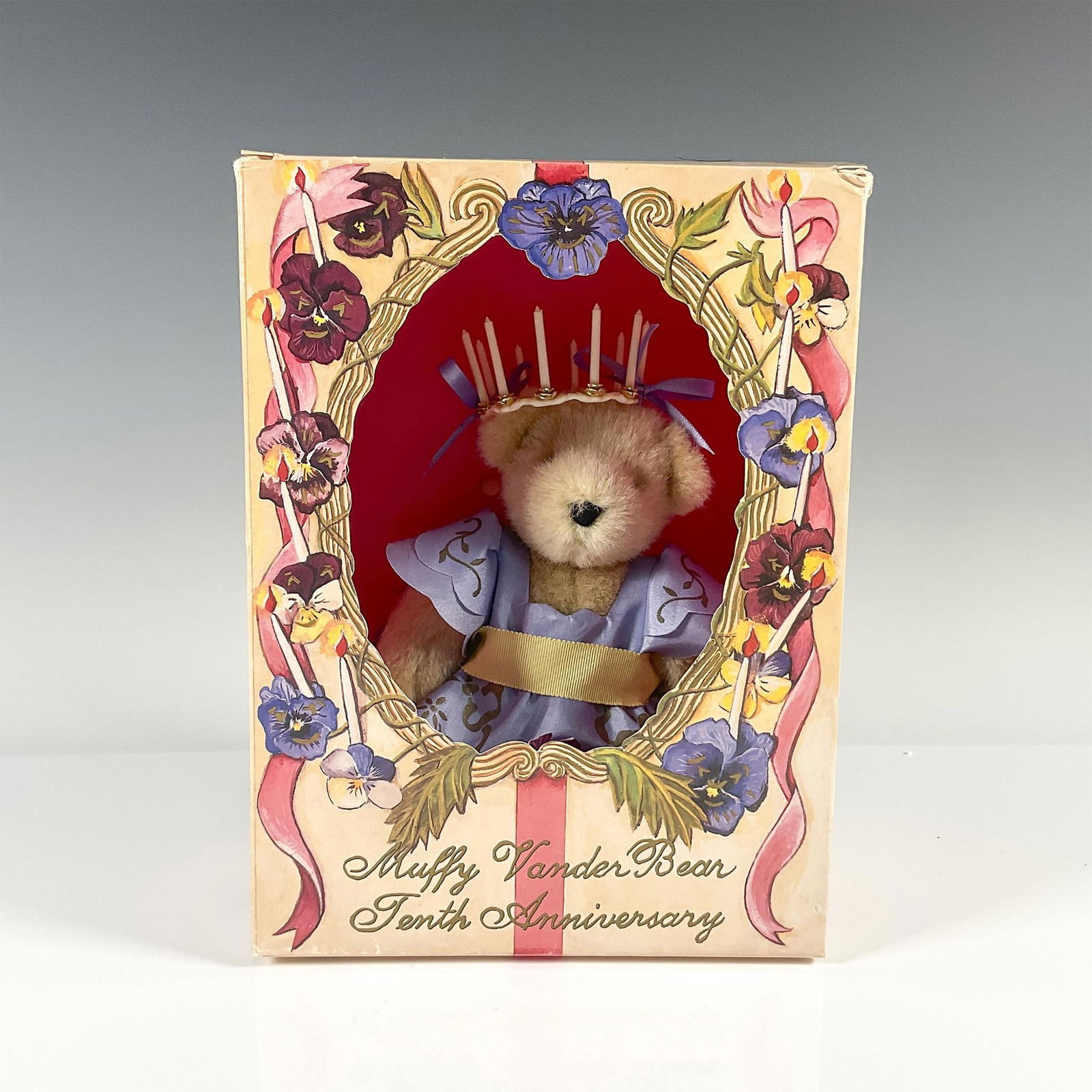 Muffy Vander Bear Tenth Anniversary Stuffed Bear (1 of 3)