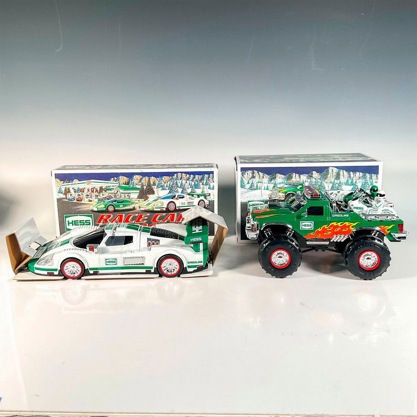2pc Hess Toy Truck and Race Car Collectible (1 of 6)