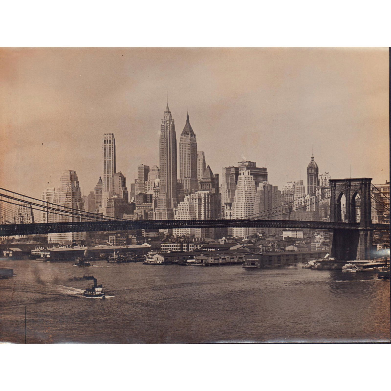 Skyline Photograph of New York (1 of 1)