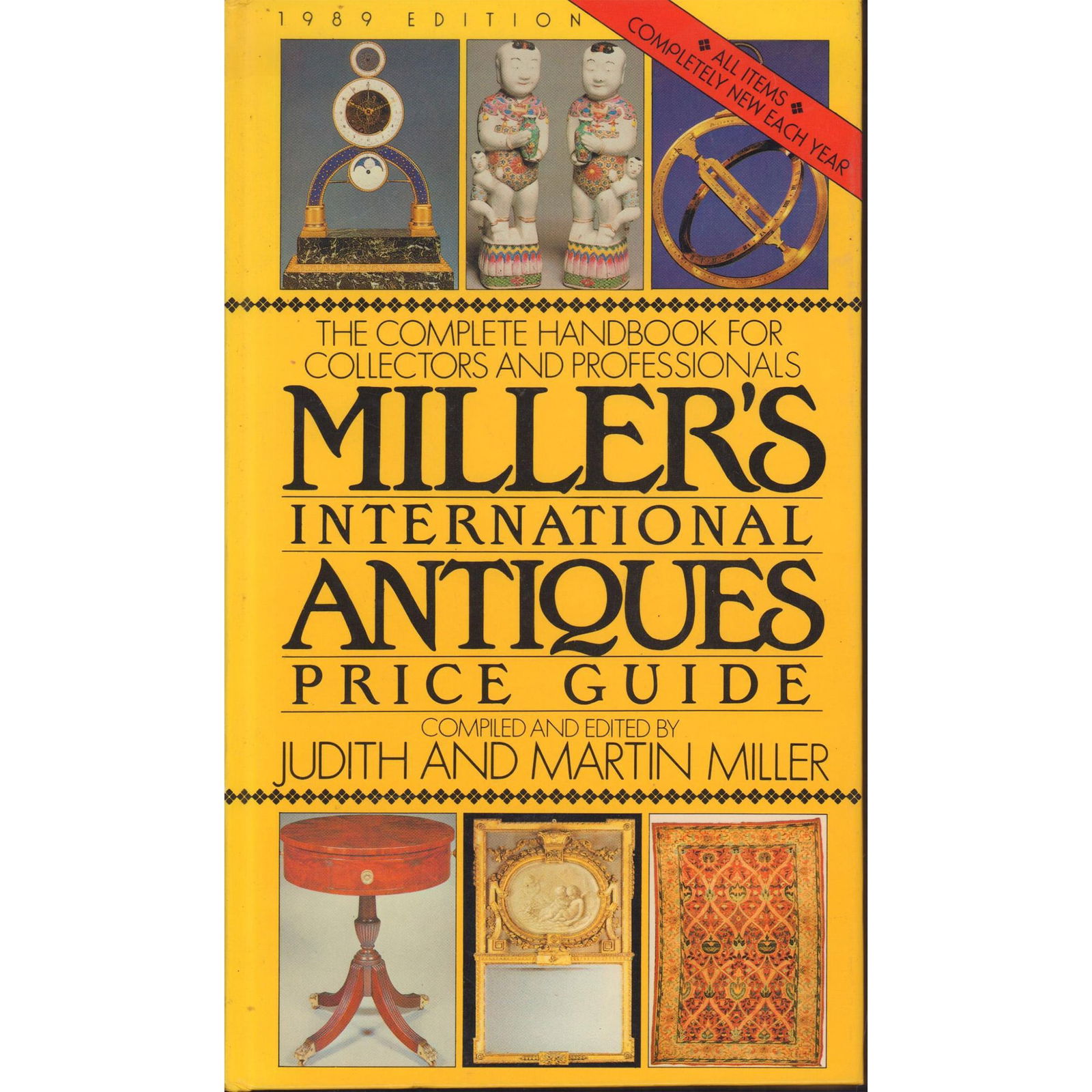 Miller's Int. Antique Price Guide 1989 Hardcover Book (1 of 2)