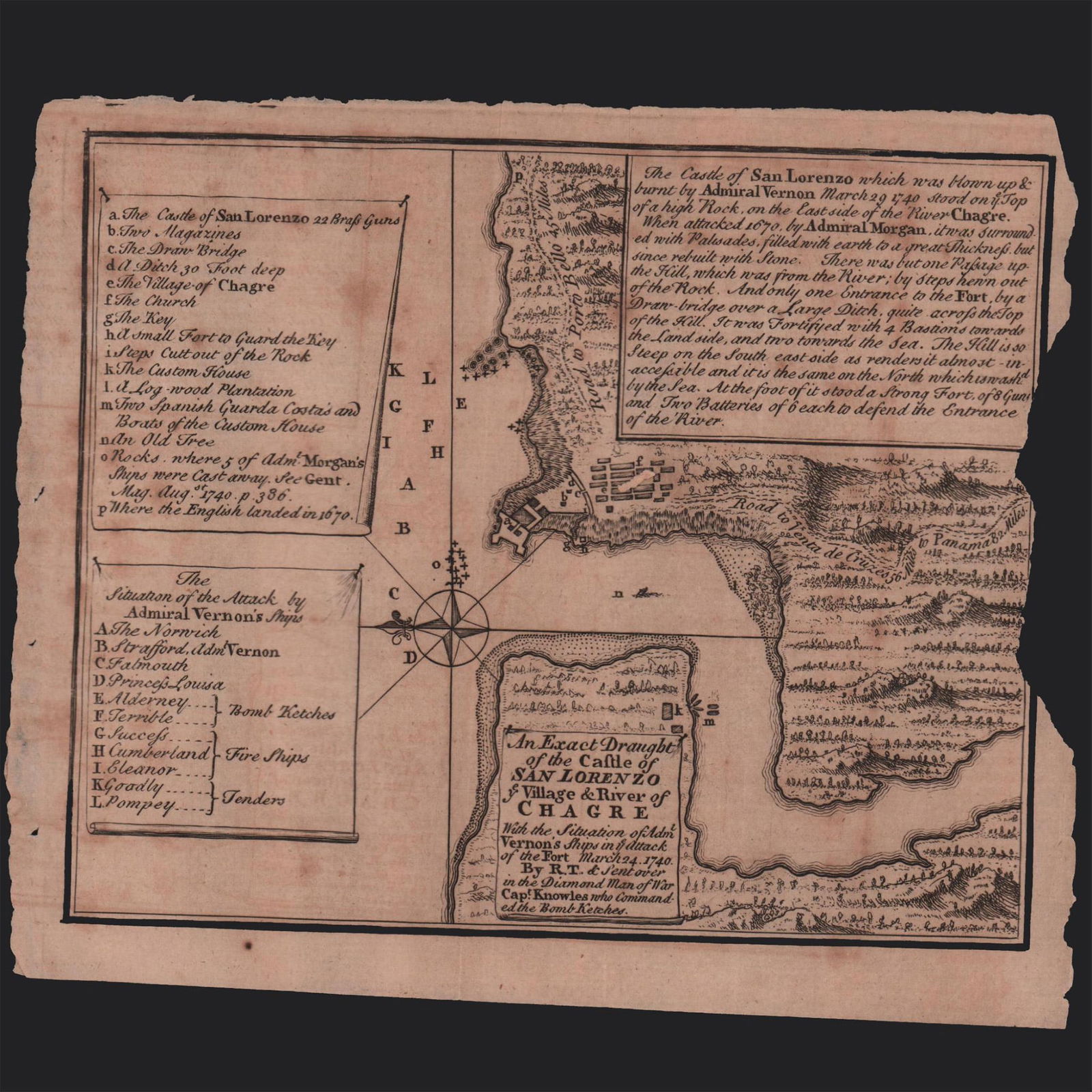 Gentleman's Magazine, Set of 4 Antique Engraved World Maps (1 of 4)