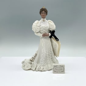 Julene Mechler Hawaiian Figurine + Plaque, Princess Kaiulani