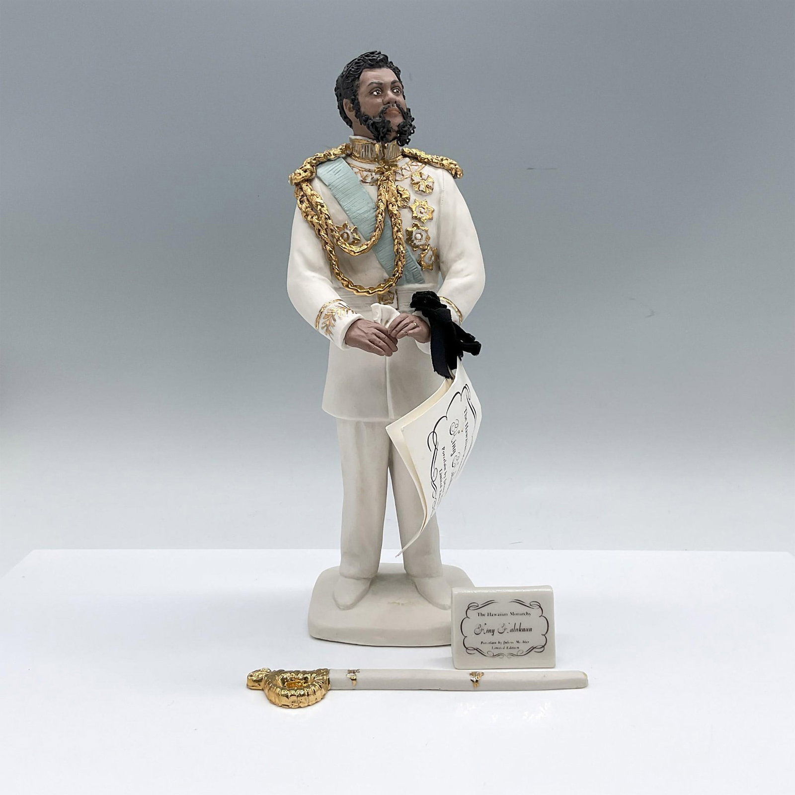 Julene Mechler Hawaiian Figurine + Plaque (1 of 5)