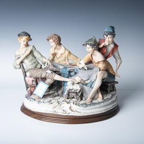 Capodimonte Figural, Game of Poker