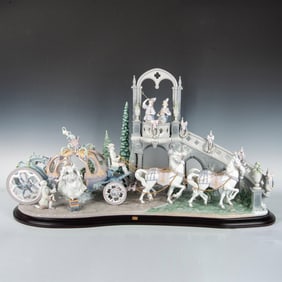 Cinderella's Arrival 1001785 Ltd. - Lladro Porcelain Figurine