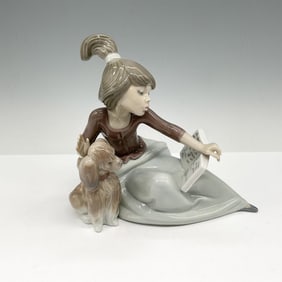 A Lesson Shared 1005475 - Lladro Porcelain Figurine