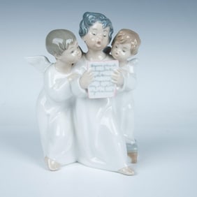 Group Of Angels 1004542 - Lladro Porcelain Figurine