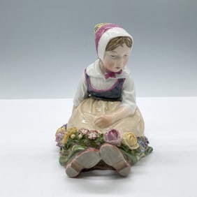Royal Copenhagen Figurine, Sjalland Girl 12418