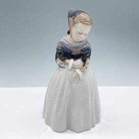 Royal Copenhagen Porcelain Figurine, Amager Girl 1251