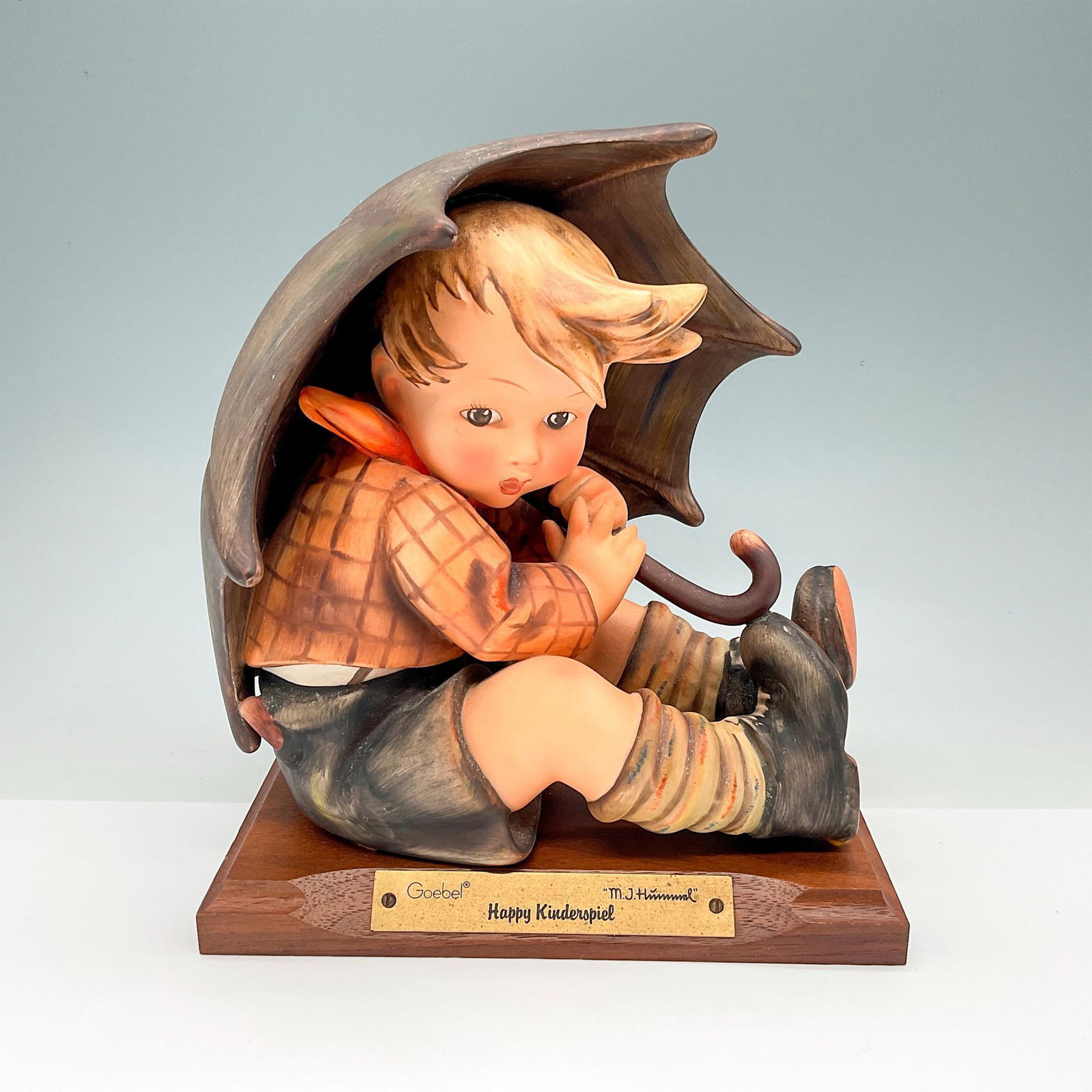 Goebel Hummel Figurine, Umbrella Boy HUM152 (1 of 3)