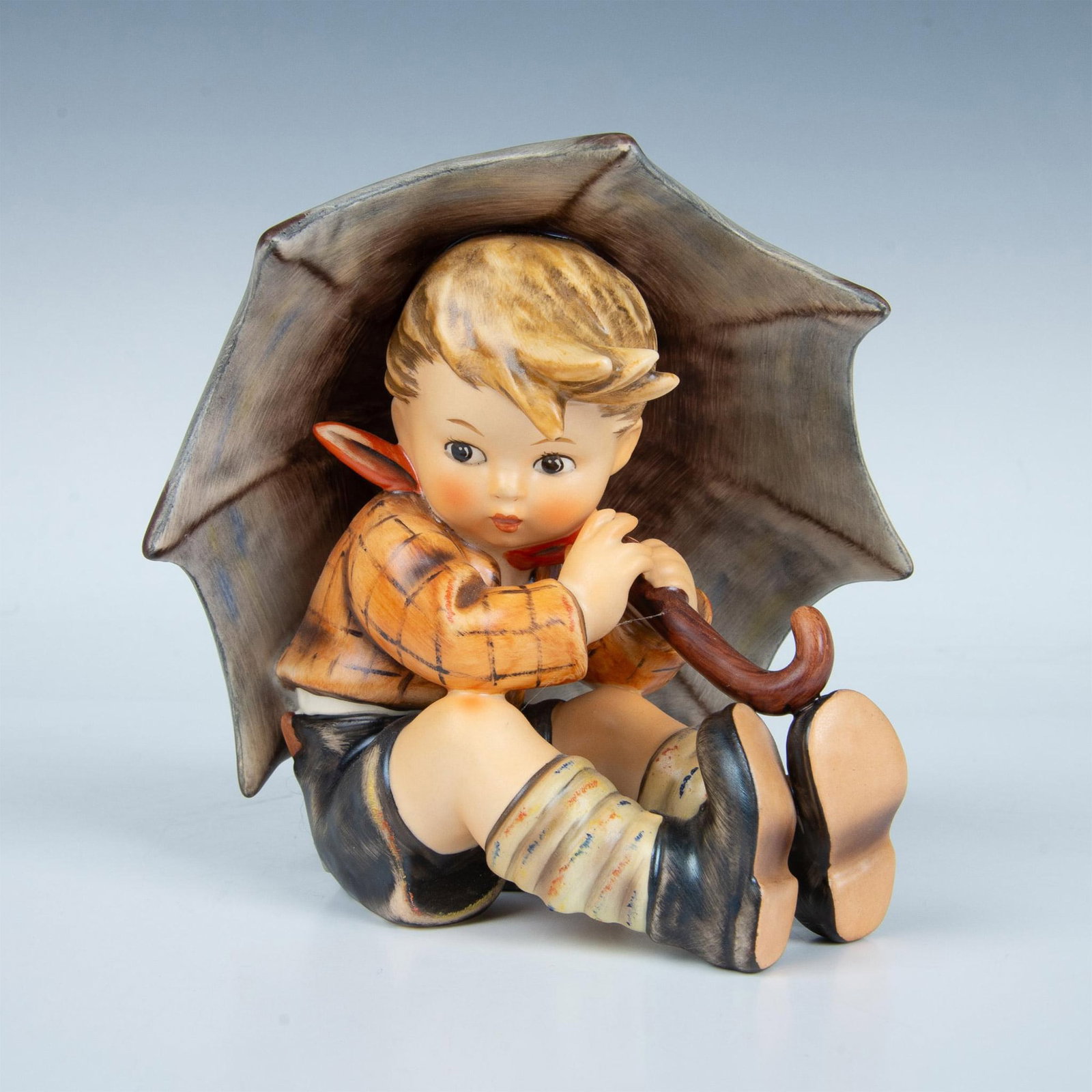 Goebel Hummel Figurine, Umbrella Boy 152A (1 of 4)