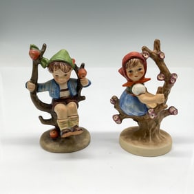 2pc Goebel Hummel Porcelain Figurines,