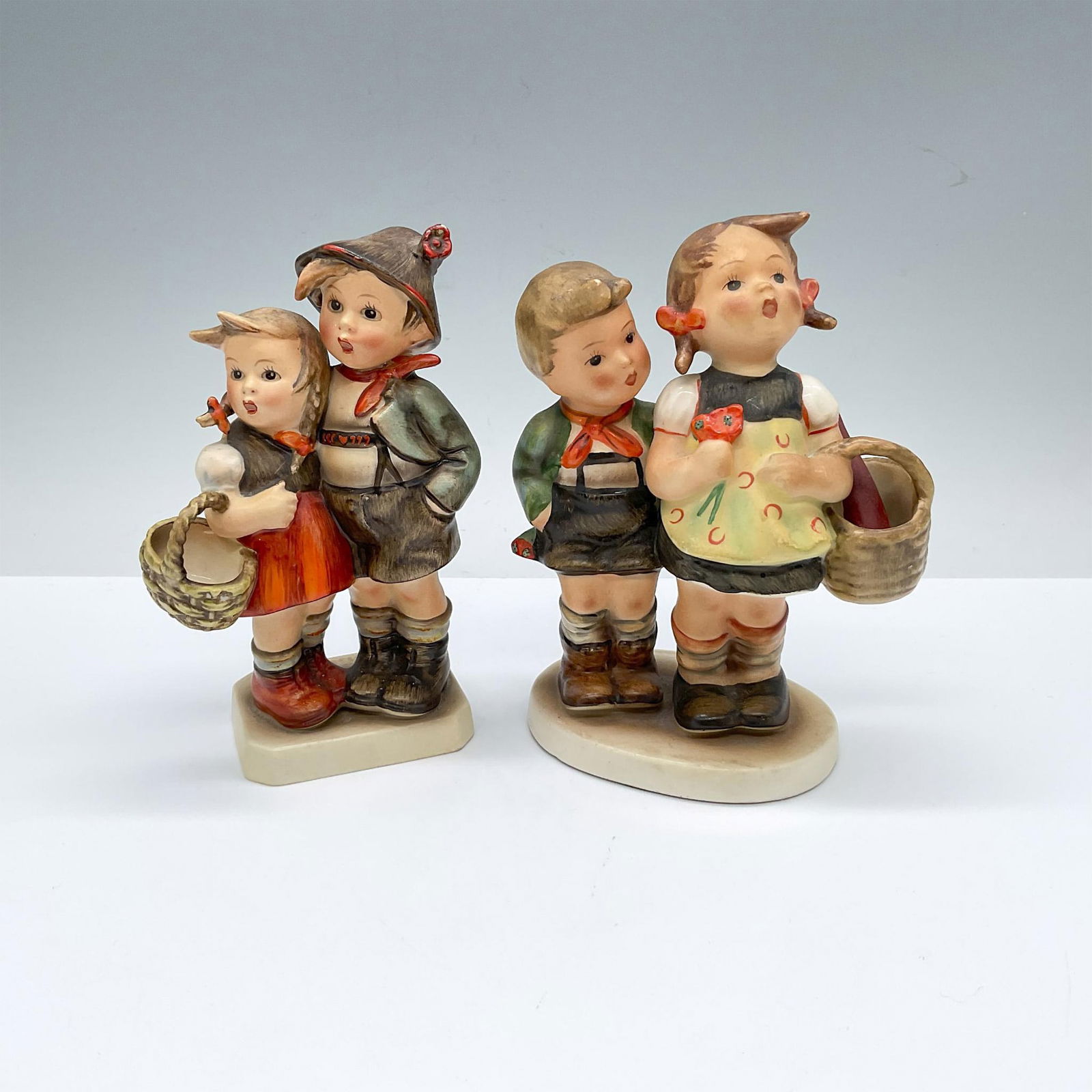 2pc Goebel Hummel Figurines, Surprise and To Market (1 of 3)