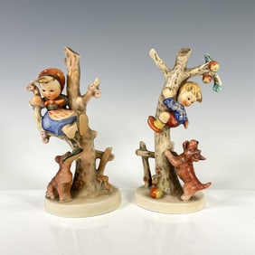 2pc Goebel Hummel Figurines, Culprits & Out of Danger
