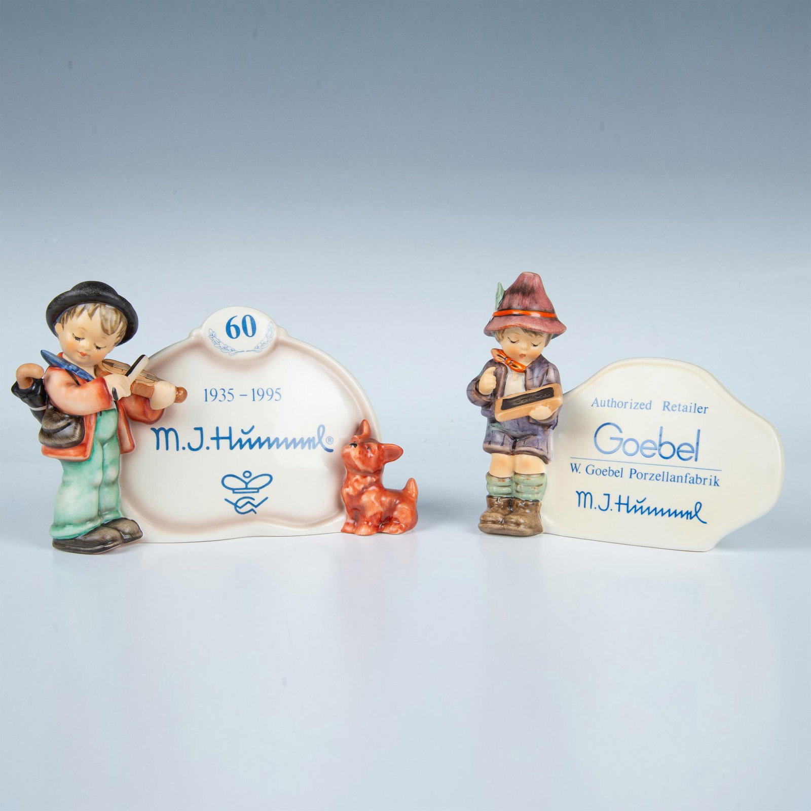 2pc Goebel Hummel Porcelain Dealer Plaques (1 of 4)