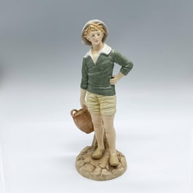 Royal Worcester Bone China Figurine, French Fisherboy