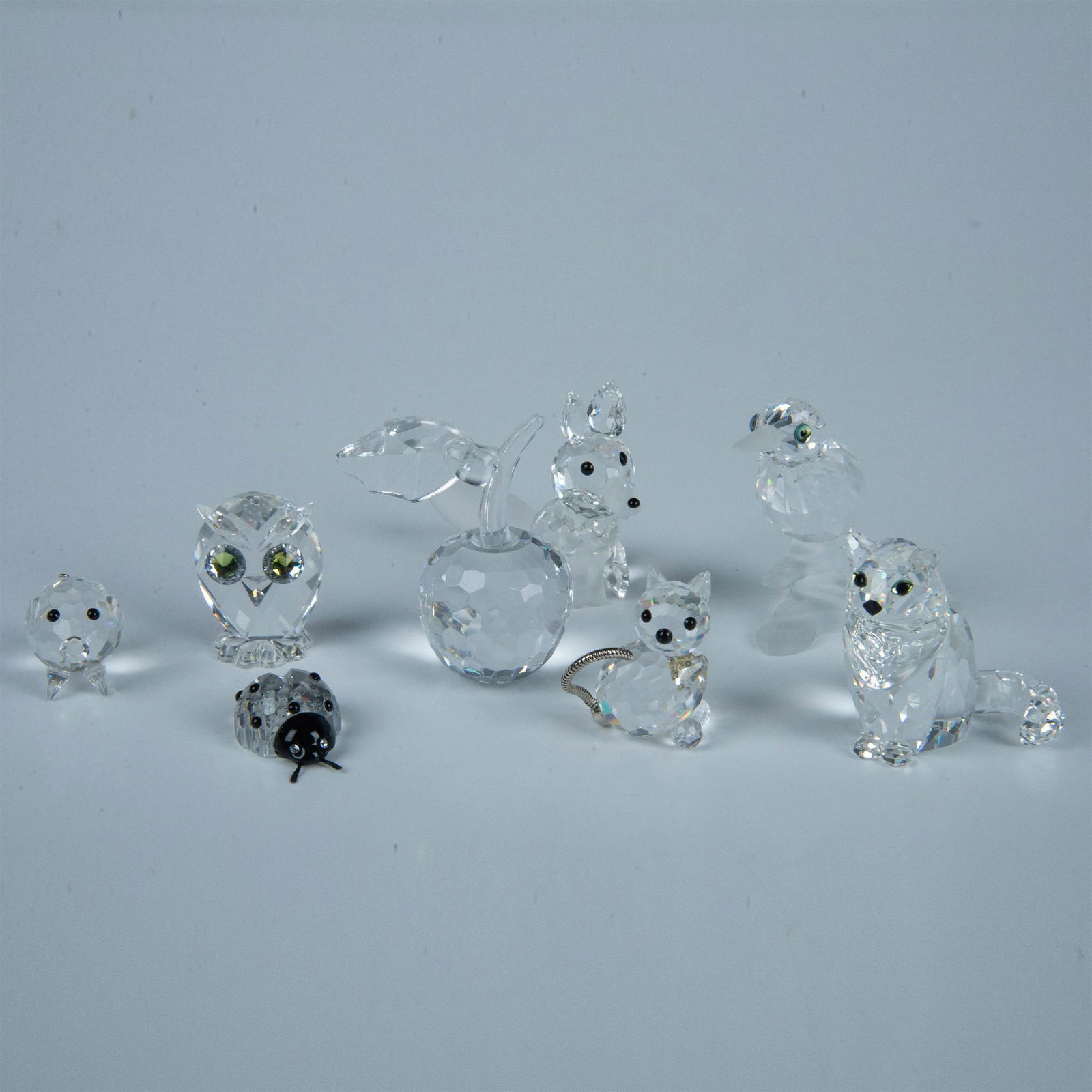 8pc Swarovski Crystal Figurines, Small & Minis (1 of 4)